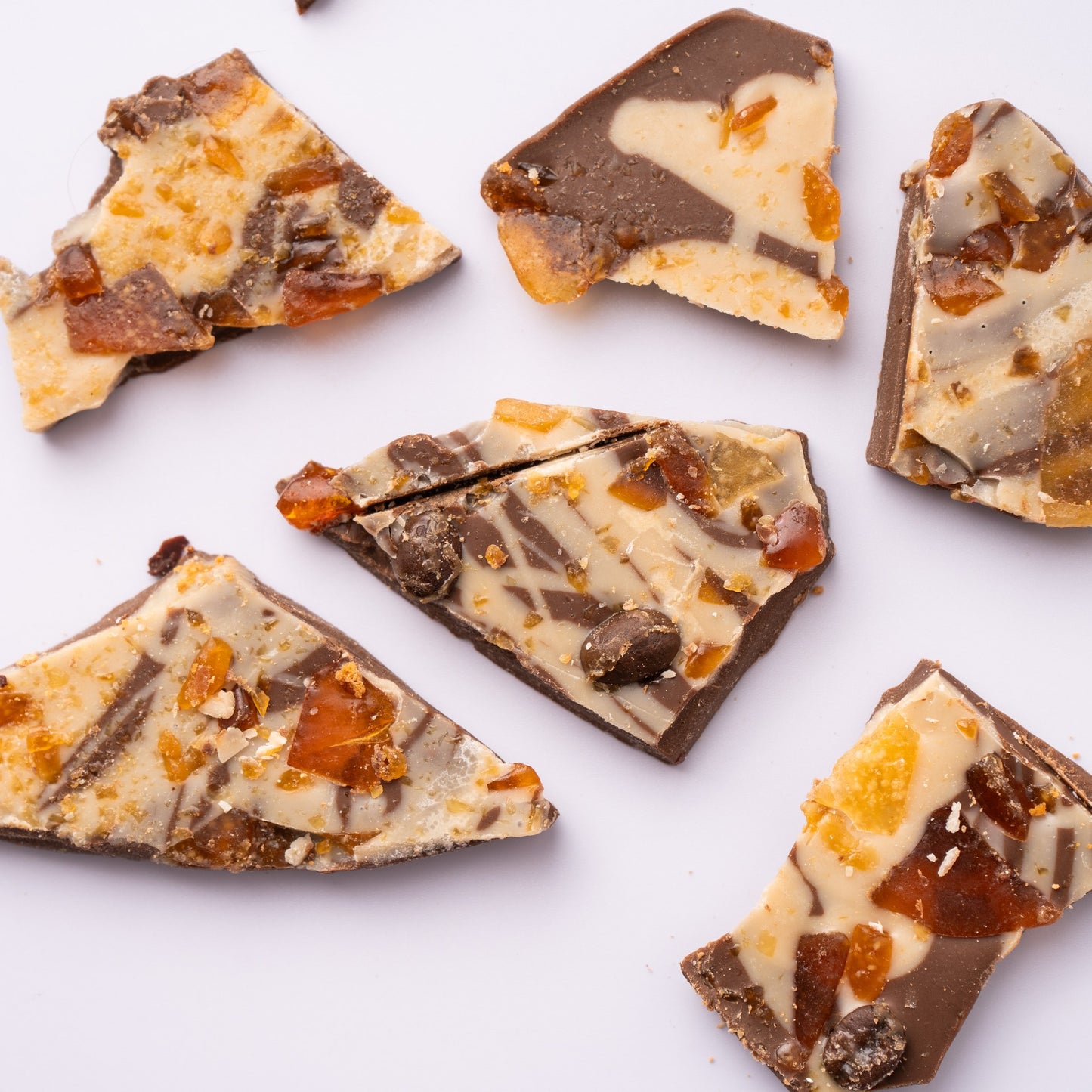 Bark de chocolate 4 sabores 1 lb · Caja de Regalo