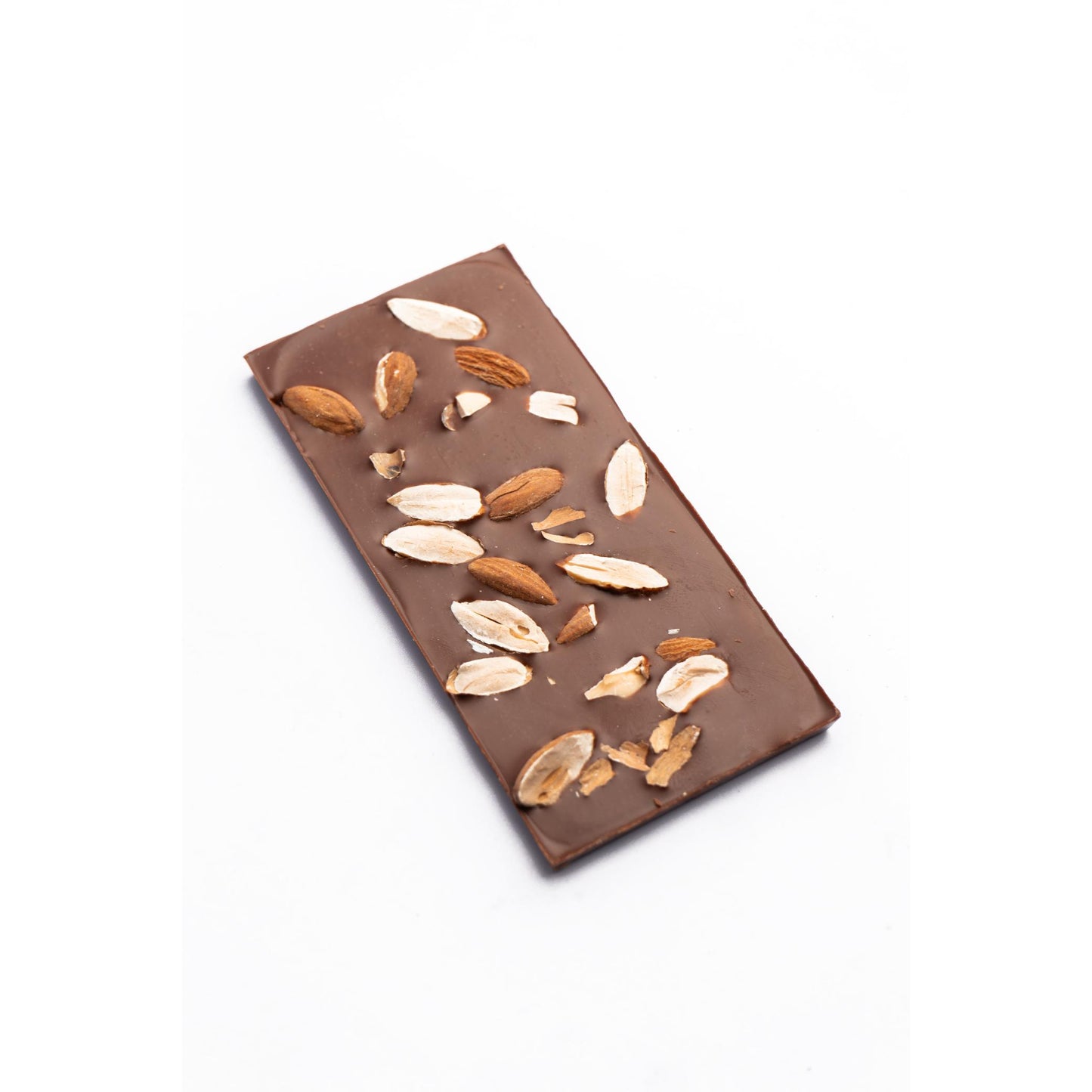 Barra de Chocolate con Leche – 50% Cacao con Almendras – 45g