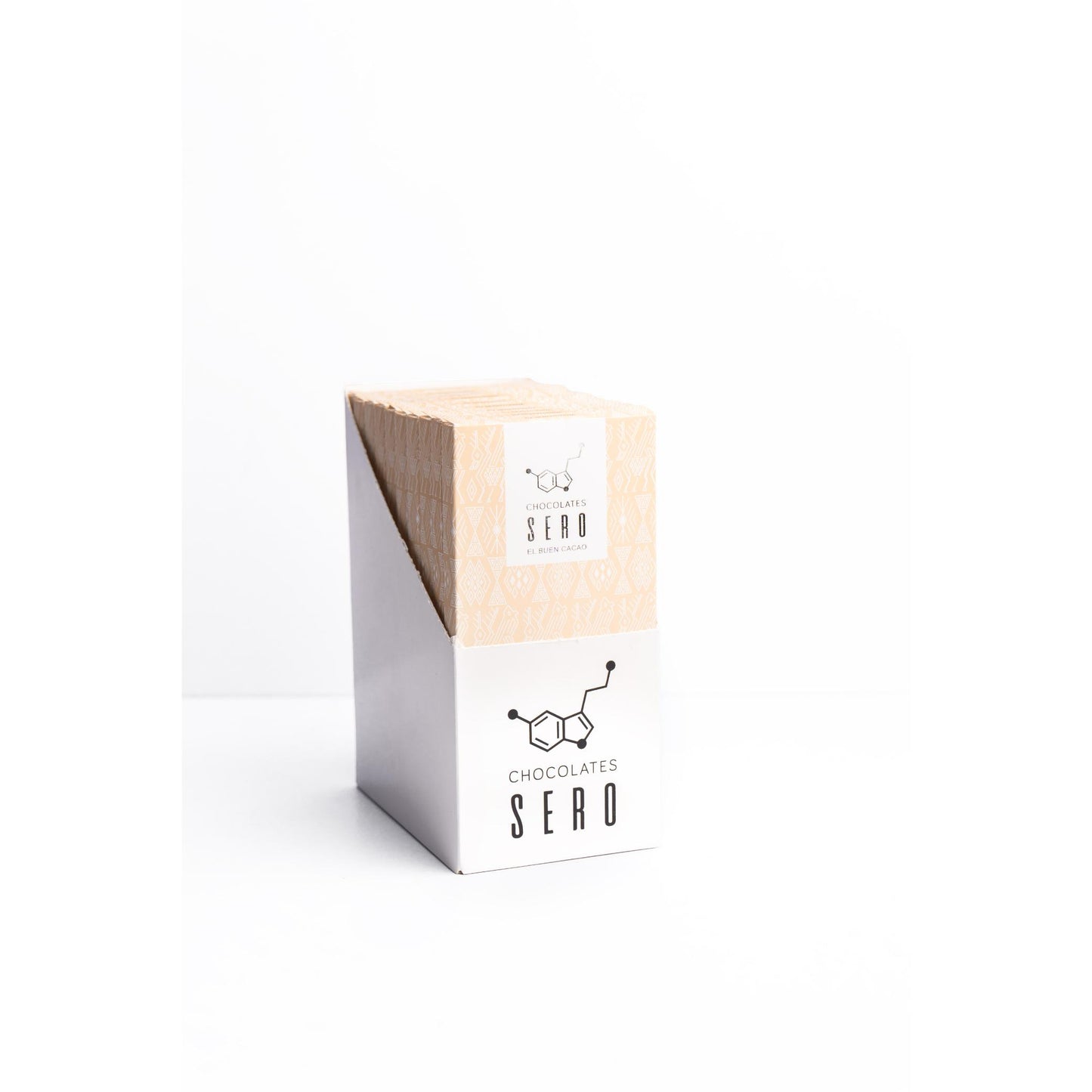 Caja de 10 Barras de Chocolate con Leche y Almendras | 50% Cacao | 40g