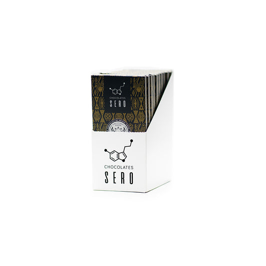 Caja Sero Kampura de 10 barras de chocolate oscuro 70% cacao, 10 x 40 g