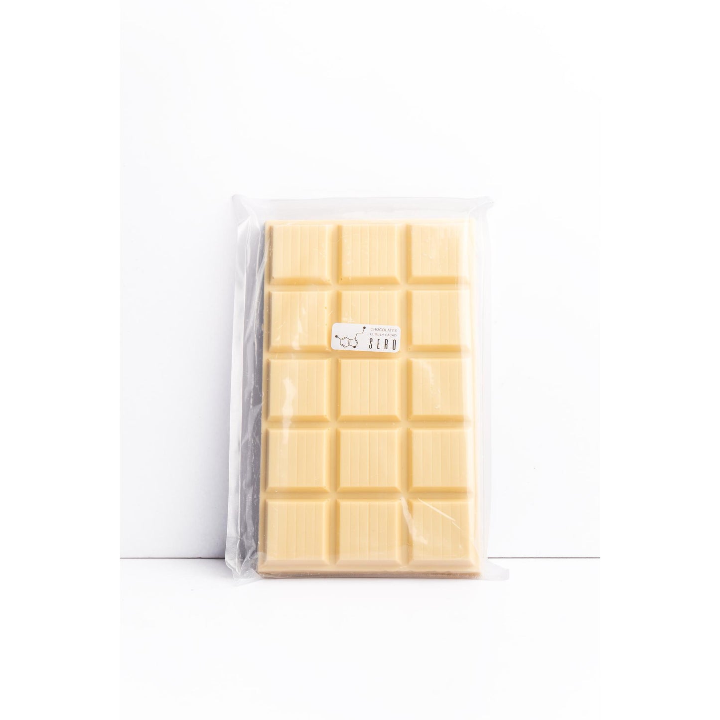 Bloque de chocolate blanco premium, 908 gramos, 2 libras, Chocolates Sero.
